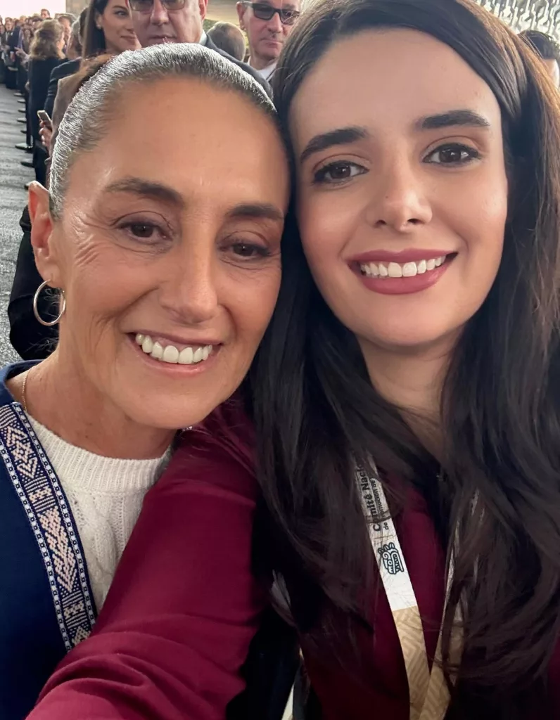 Claudia Sheinbaum, Presidenta de México y Rosa Bechara.
